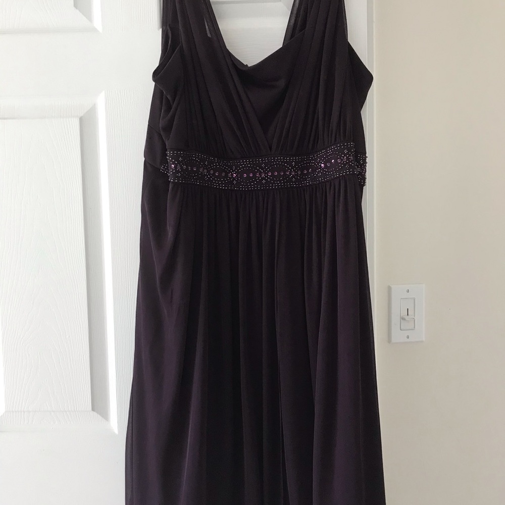 Women’s Size 18 Dressbarn Eggplant dress